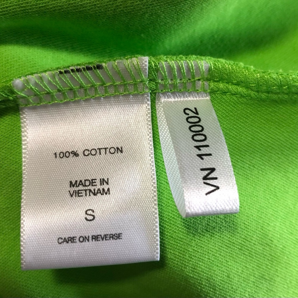 NEW YORK & COMPANY N.W.T.Size Small Bright Green Mid Length Sleeveless Twist Bow - Picture 7 of 9